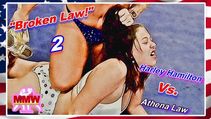 Modest Moms Wrestling - Broken Law! 2
