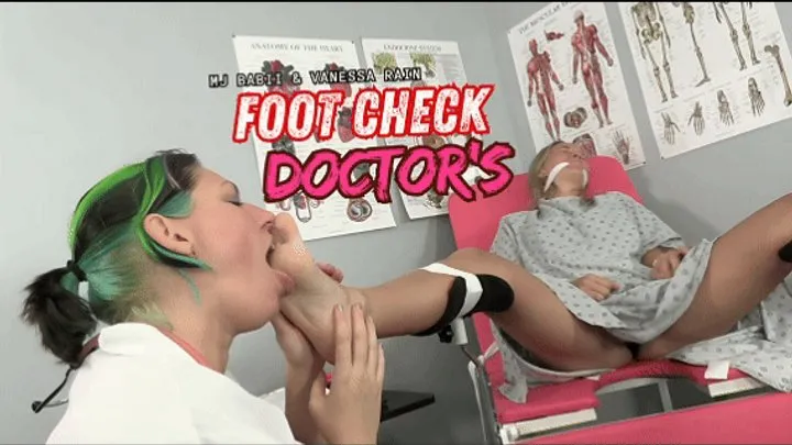 Ginarys Kinky Adventures - MJ Babii’s Foot Exam with Dr. Vanessa – Sensual Sole Inspection (HD 1080p MP4)
