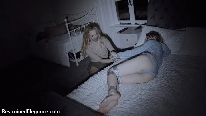 Restrained Elegance - Taped Torchlight Torment with Ariel Anderssen, Faye Taylor, Chloe Toy (VID0661, 1080p MP4)