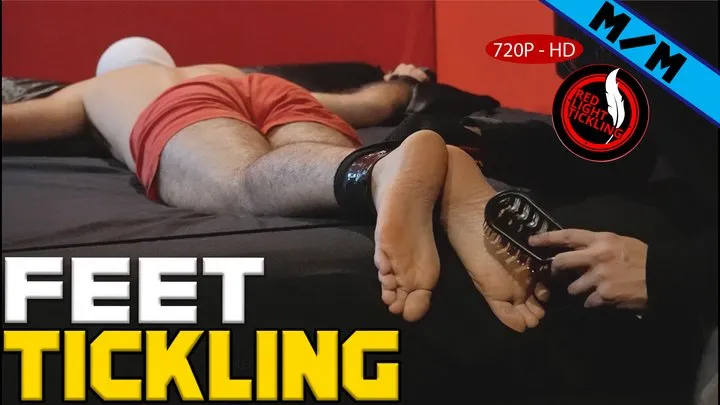 Red Light Tickling - MM Male on Male INTENSE TICKLE TORMENT: Ticklish Doppelganger's FEET and ARMPIT Mercilessly Tickled! Mr T’s Cruel Tickling Vengeance on DoppelG Barefoot, Tied Up to the Bed, Soft Bare Oiled Wrinkled Soles Breaked Down! | 720P - HD