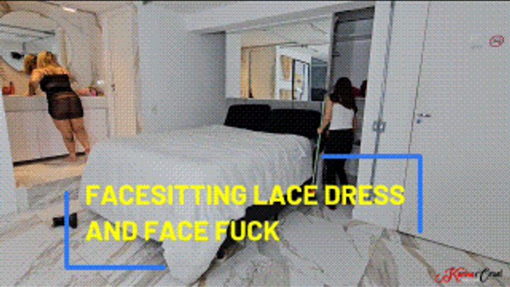 Karina Cruel Facesitting - FACESITTING LACE DRESS AND FACE FUCK - VICTORIA DIAS - FULL VERSION IN FULL HD - NEW SEPTEMBER 2025