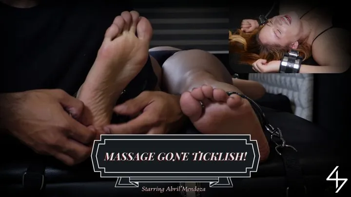 Door 44 - Massage Gone Ticklish!