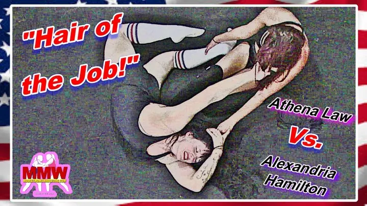 Modest Moms Wrestling - Hair of the Job! 3