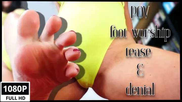 Elimarie717 - POV foot worship tease