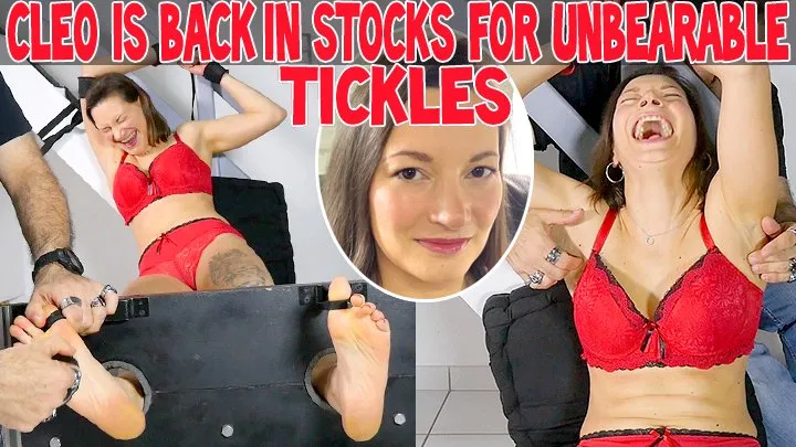 Tickle Frenchtickling  Store - CLEO IS BACK IN STOCKS FOR UNBEARABLE TICKLES - HD WMV