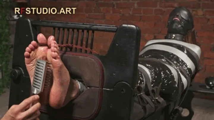 Rf Studio Production - Secret Model Fully Restrained Part 3 - Mummification Tickling (UHD 4K MP4)