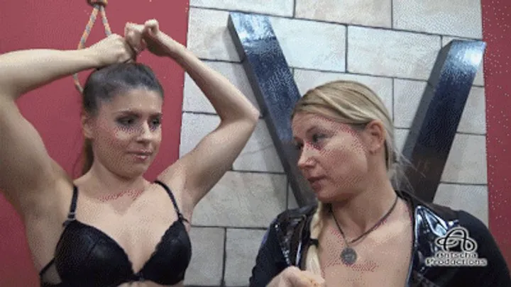 Antschas Wrestling And Fetish Store - Easy Job (female wrestling Orsi vs Antscha)