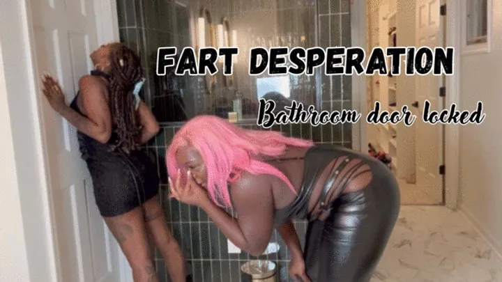 Melaninfarts - Fart Desperation | LOCKED bathroom door!