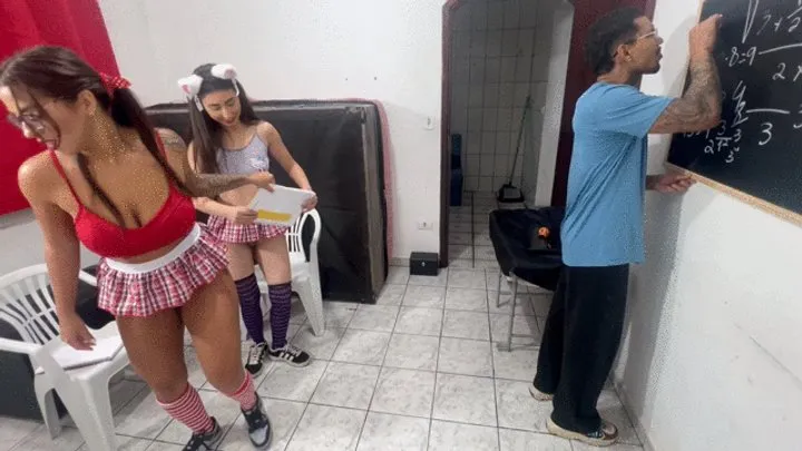 Gf Studios - STINKY EXPLOSIONS ON THE TEACHER PART 3 BY SABRINA GREEN, RAQUEL AND JACK CAME BY DANI FULL HD
