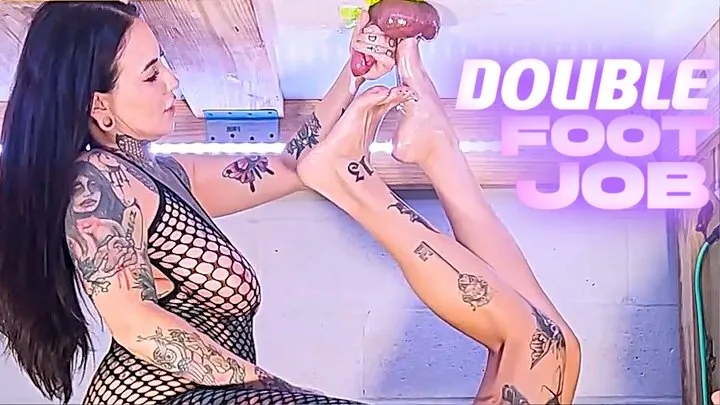 Cock Box Productions - Velvet & Morgana Double Domme Footjob Release UHD