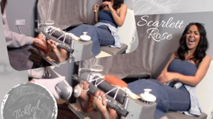 Tickled Ink - Scarlett Rose: Toetied in Stocks