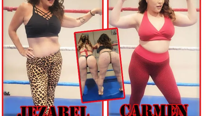 Lucha Girls ~ Female Pro Wrestling - 1248-Battle of the Spanking Queens - Fantasy Wrestling
