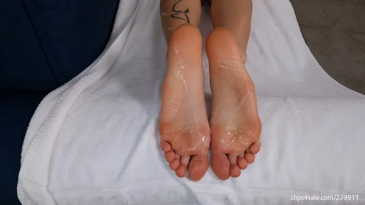 Soles For Your Cum - Chance Encounter and Another Footjob (4K Version)