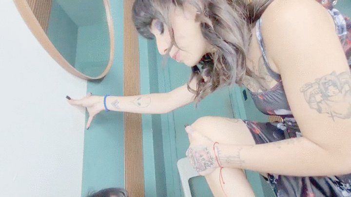 Fetish Factory Brazil Foot Fetish - THE POWERFUL BABE FUCKING AND DESTROYING HER NEW SLAVE'S THROAT - CLIP 4