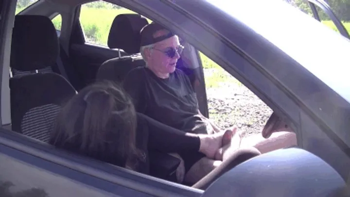 This Cock For You - Foot sex in car (HD)