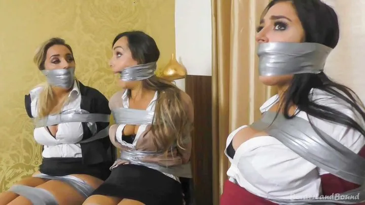 Borderland Bound - Megan, Brook & Chantelle in: The Not Very Festive Spook of Seasons Greetings Lodge & the Sexy Bound Reporters!