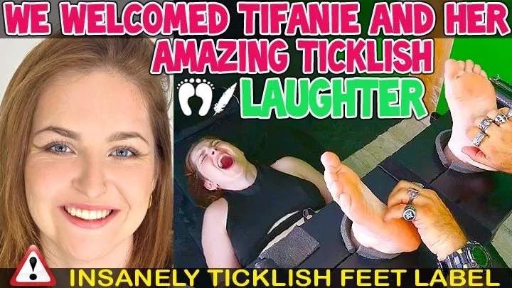 Tickle Frenchtickling  Store - WE WELCOMED TIFANIE AND HER AMAZING TICKLISH LAUGHTER - FULL HD MP4