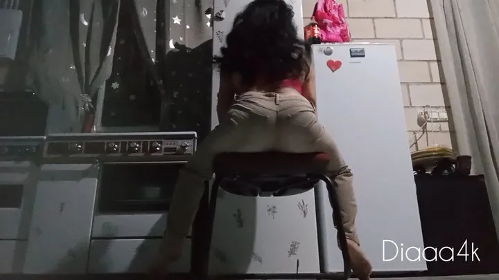 Farting Sniffer - Muffled Farts on chair wearing Jeans