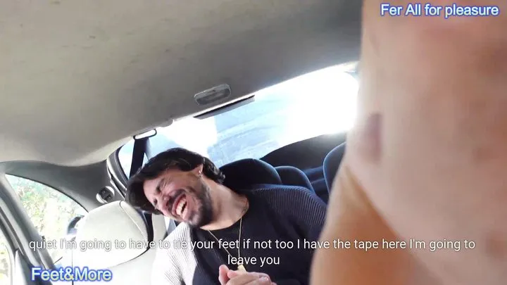 Fer All For Pleasure - Duck tape Tony is captured to tickle and interrogate