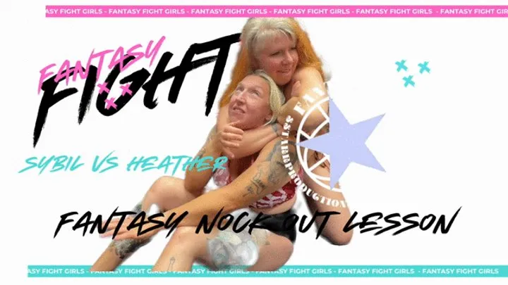 Fantasy Fight Girls By Ssp - FFGFAN Fantasy Nockout Lesson Heather vs Sybil mp4