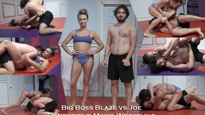 Doom Maidens Wrestling - Blaze vs Joe: Competitive Mixed Wrestling (Sept 2025)