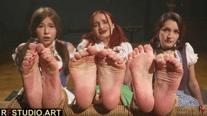 Rf Studio Production - Octoberfest Bastinado Party - Patty, Tilda, and Elaria (FULL HD MP4)