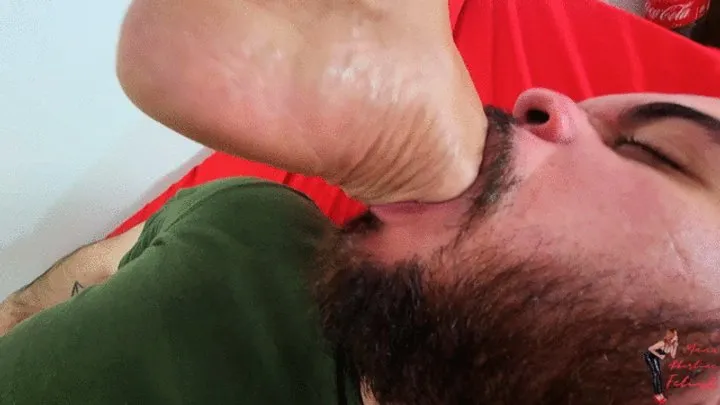 Manu Albertine Feet - Foot gagging, part 4, by Miss Naughty and Slave, FULL HD