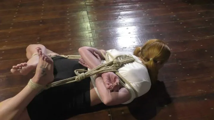 The Bondage Challenge - Melodie - Ring the Bells - The ultimate Bondage Challenge - Rope Hogtie Challenge - Part 2 wmv HD