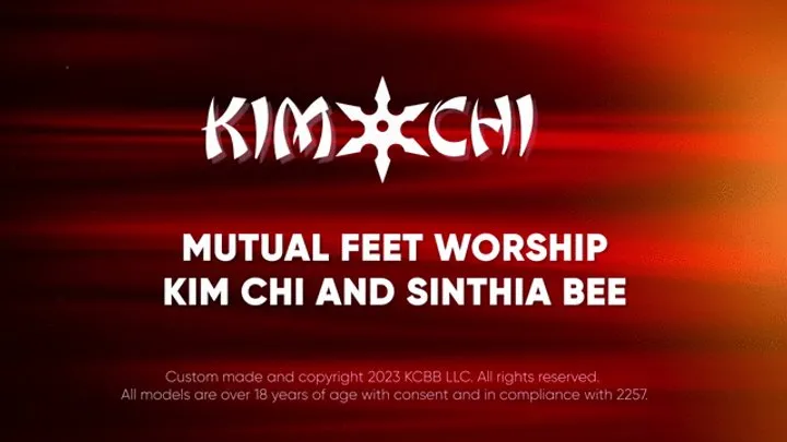 Kinky Custom Creations - Mutual Feet Worship Kim chi and Sinthia Bee