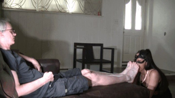 My Master's Feet - Masked foot licker (HD)