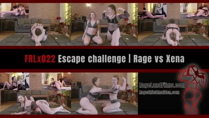 Rage Shieldmaiden I Rageland Films - FRLx022 Escape challenge | Rage vs Xena