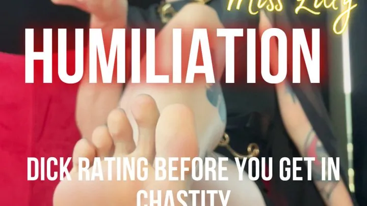 Servemisslilly - Miss Lilly Rates Your Dick Before Locking You In Chastity!