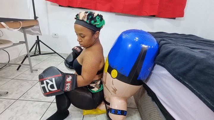 Britney Hunter Fetish - Evil Dwarf Brunette ends the life of the Paulo Troxa doll with her farts and fighting moves Part 3 By Evil Dwarf Cam Full HD