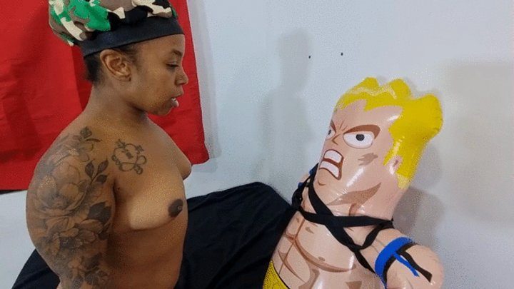 Britney Hunter Fetish - Evil Dwarf Brunette ends the life of the Paulo Troxa doll with her farts and fighting moves Part 4 By Evil Dwarf Cam Full HD