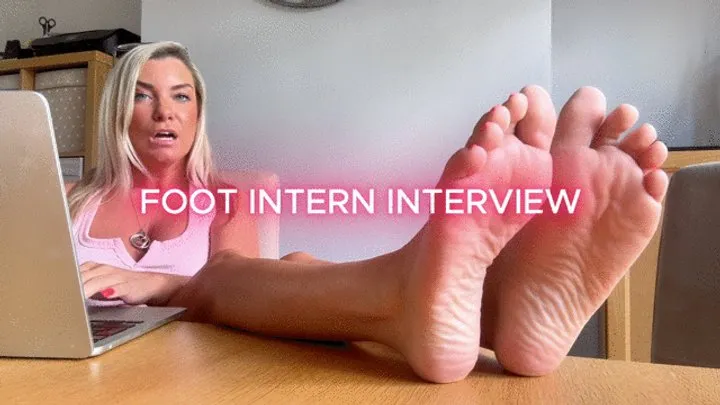 Miss Amy Samuels - Foot Intern Interview