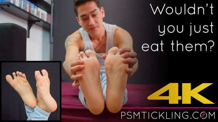 Psm Male Foot Fetish - Johnny Hakson gets barefoot 4K