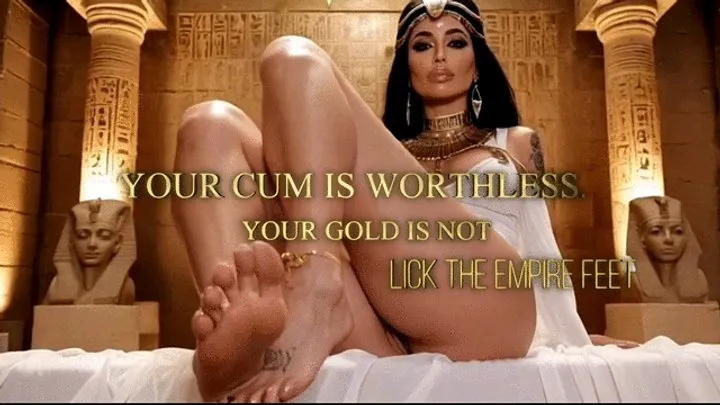 Mistress Misha Goldy - LICK THE EMPIRE FEET