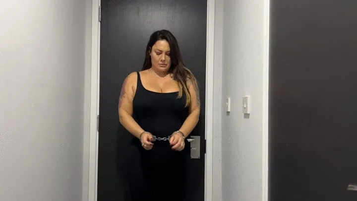 Capturedcurves - Rara in isolation hand cuffed and shackled in tracksuit wmv