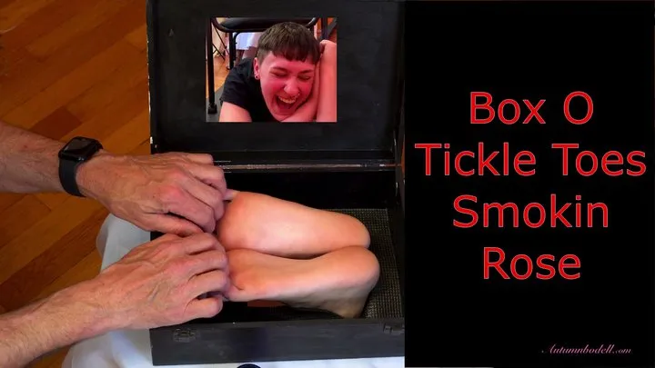 Autumns Below The Belt Fantasies - Box O Tickle Toes Smokin Rose - Queer Tickling in Foot Tickling Stocks MP4