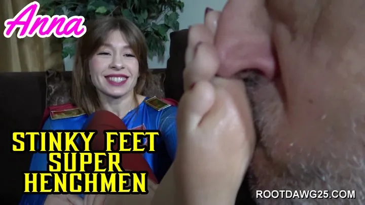 Rootdawg25 Dirty Feet - Anna - Stinky Feet Super Henchmen