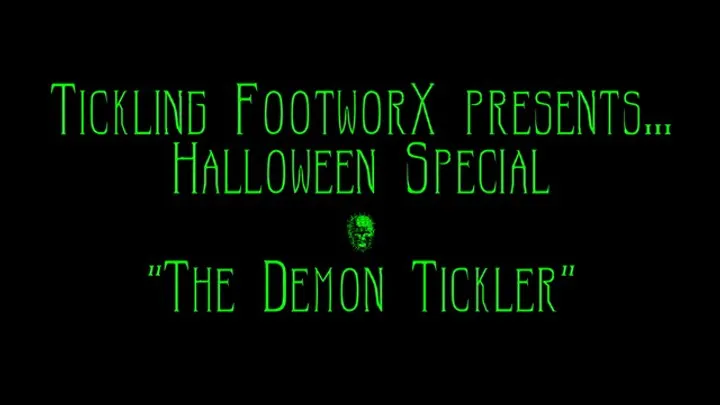 Tickling Footworx - Halloween Special 2025 The Demon Tickler