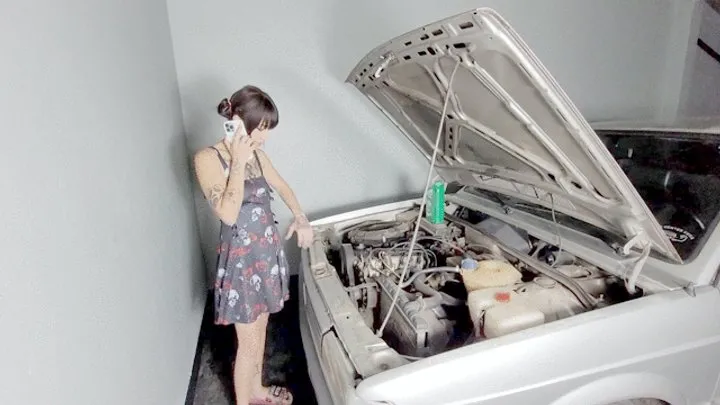 Fart In Brazil - I WENT TO HELP MY FRIEND FIX HER CAR AND CAUGHT HER SNIFFING MY HIDDEN FARTS - BY BABE AND CINDY LOPES - CLIP FULL