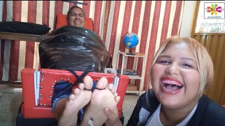 Tickling Touch - Mary's Charm: Fun Times with Maria Tickling the Soles!