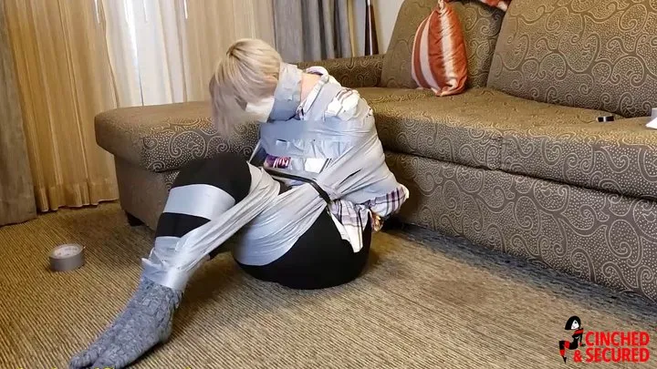 Cinched And Secured - Ava Minx - Magically Tape Tied Means The End Of Our Relationship (MP4 Format)