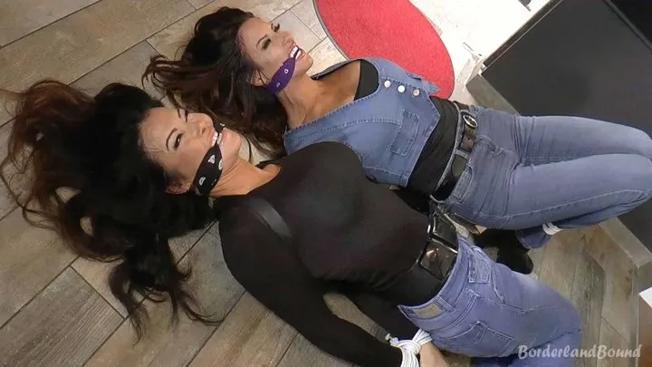 Borderland Bound - Danni & Charlie in: Gag-BUSTED Bounty Huntresses Lose Control of Their Mark & Feel the Heat as the Raging Fiend Shows Them How it’s Done! (Extended Cut) (HD)