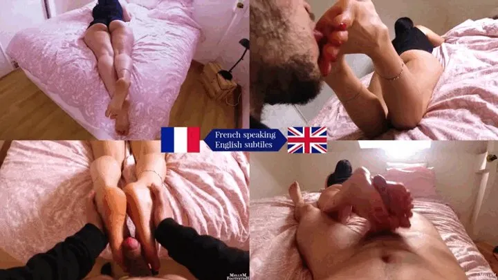 Mellemfootfetish - AMATEUR FOOTJOB Taboo: I refuse to watch him kiss my feet - FOOT WORSHIP - FOOTJOBS - FOOT FETISH - TABOO - SOLE FUCKING - SOLES