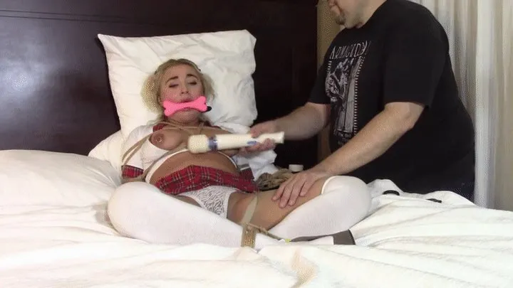 Bound And Gagged Damsels - Zoey Ziptie: Unruly Stepdaughter Disciplined with Sensual Bondage, Part 2, Camera 3