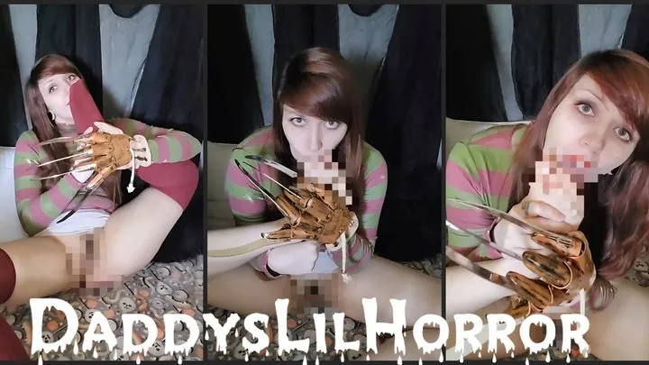 Daddyslilhorror - Mrs Krueger Self Foot Worship