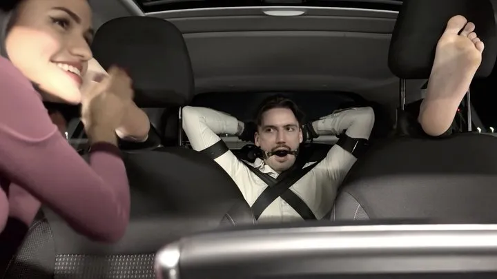 Jolie Berrie - Car Tickling Hell - part I [HD]