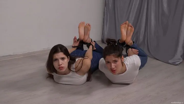 Act Of Bondage - Kamilla & Molly - Barefoot Hogcuffed Love (MP4 - UHD)